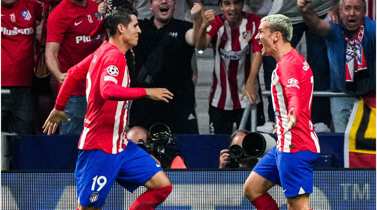 Morata & Griezmann: el Atlético ya tiene la segunda mejor delantera del continente
