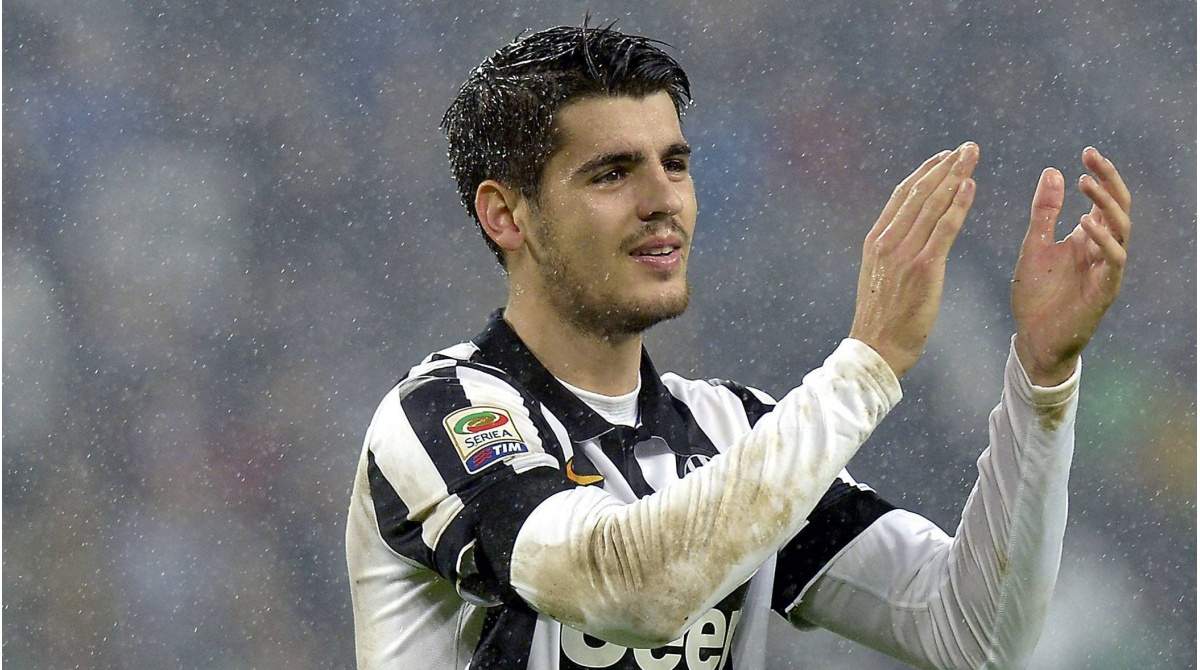 Jugador del Atlético Morata ya está en Turín para cerrar su vuelta a la Juventus