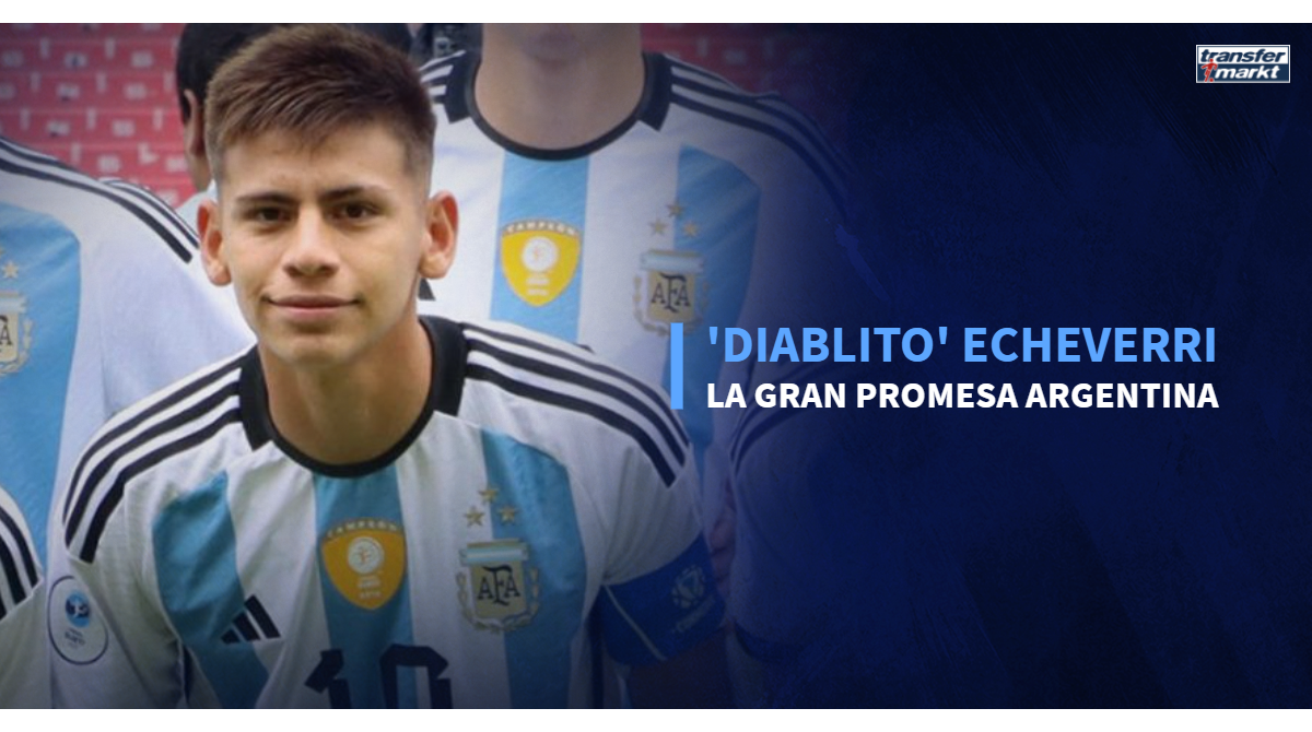 Claudio ‘Diablito’ Echeverri: la gran promesa de la Selección Argentina Sub 17