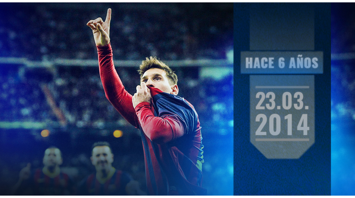 Hoy hace justo seis años: Messi decide el Clásico con más goles de la década pasada