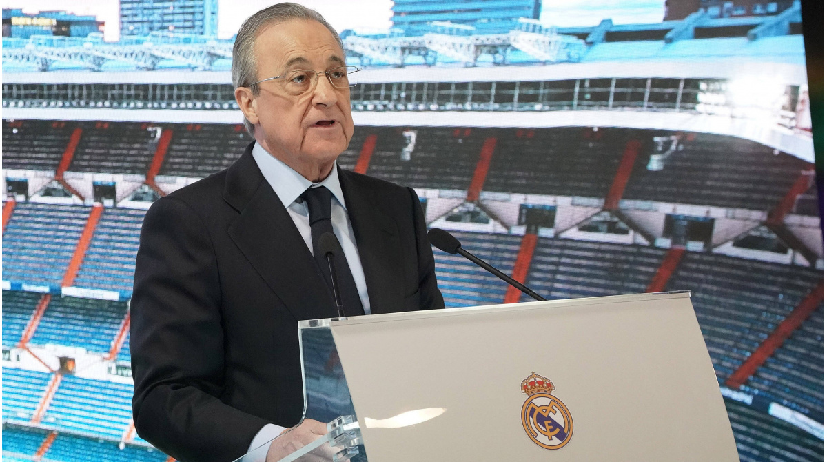 Florentino: “La Superliga es para arreglar una situación muy mala del fútbol”