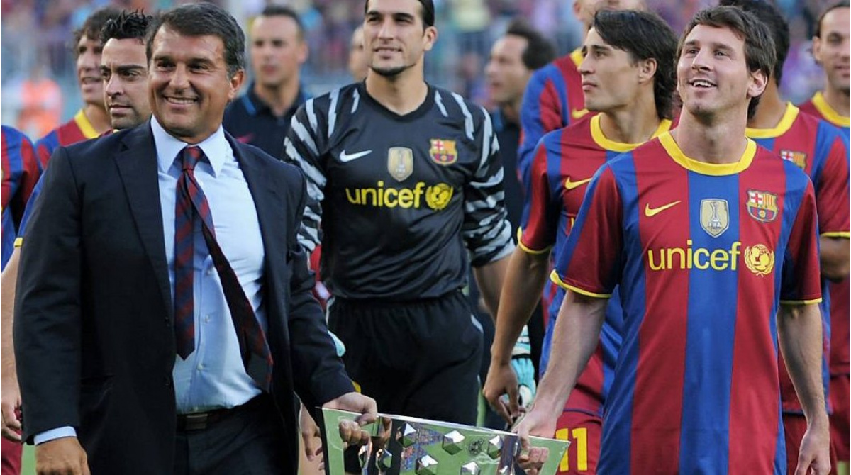 Laporta: “Messi me felicitó; pronto tendremos una conversación tranquila”