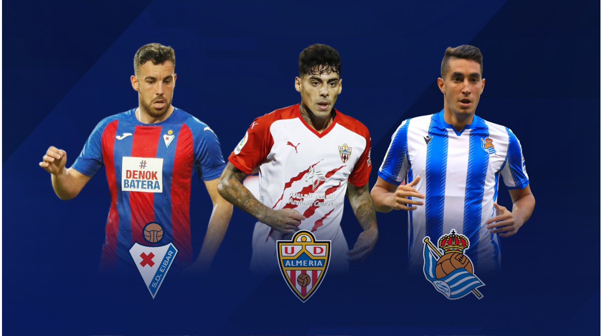 Cuatro delanteros al frente del ranking de los más cotizados de Segunda División