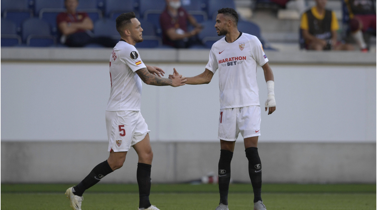 Ocampos mete al Sevilla FC en las semifinales de la Europa League