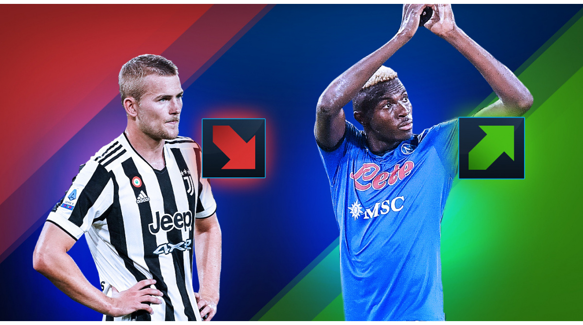 Serie A market values: Osimhen achieves record and Juventus is the most devalued.