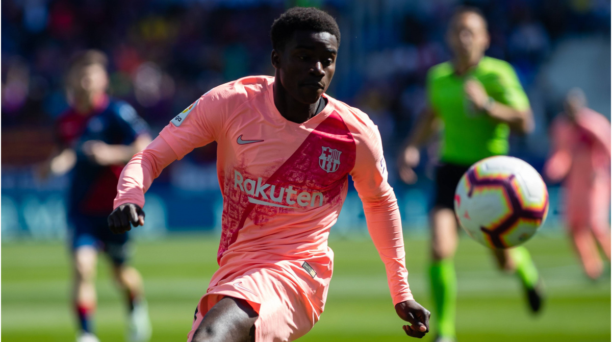 Wagué volverá del Niza al FC Barcelona tras el fin de la temporada en la Ligue 1