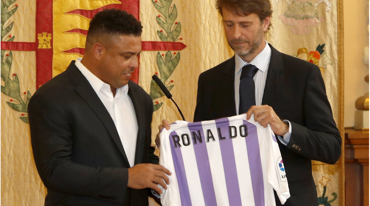 El Valladolid avala gestión de Ronaldo con la subida del valor de mercado del plantel