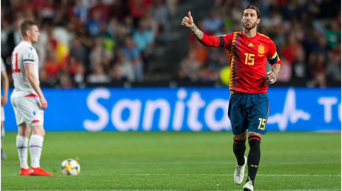 Sergio Ramos iguala a Iker Casillas como el internacional español con más partidos