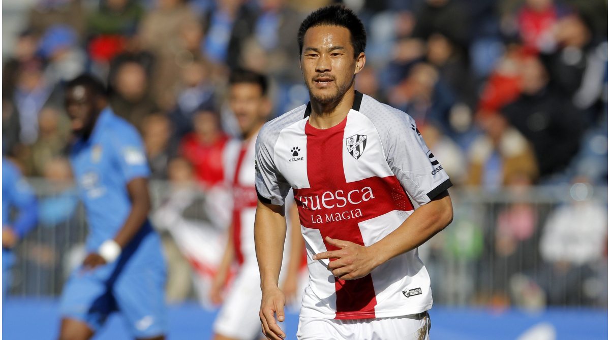 Okazaki confía en el ascenso de la SD Huesca y en superar la docena de goles