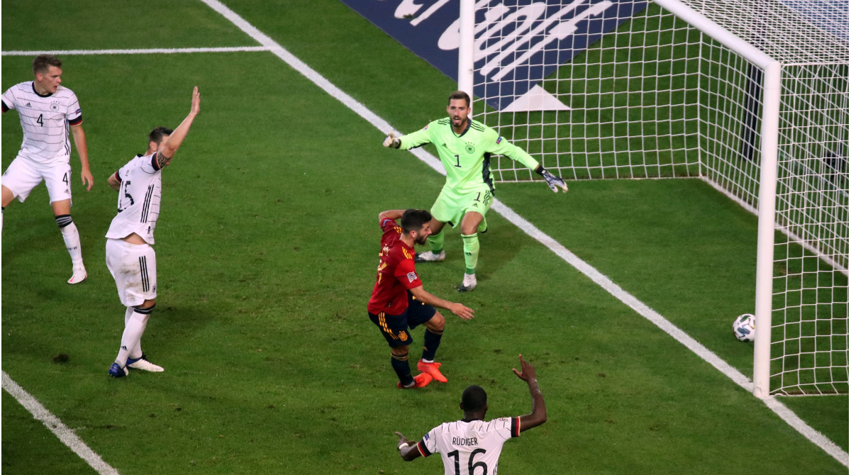 España firma un empate ante Alemania en el regreso de Luis Enrique (1-1)