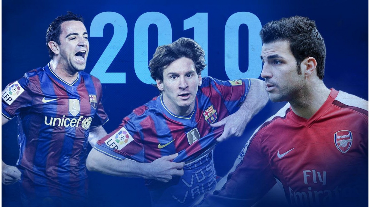 The most valuable ones of 2010: Messi, the first to break the 100 million mark.