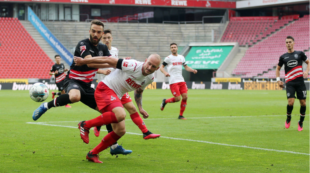 Köln holt Derby-Punkt in der Nachspielzeit – Fortuna verspielt 2-Tore-Führung