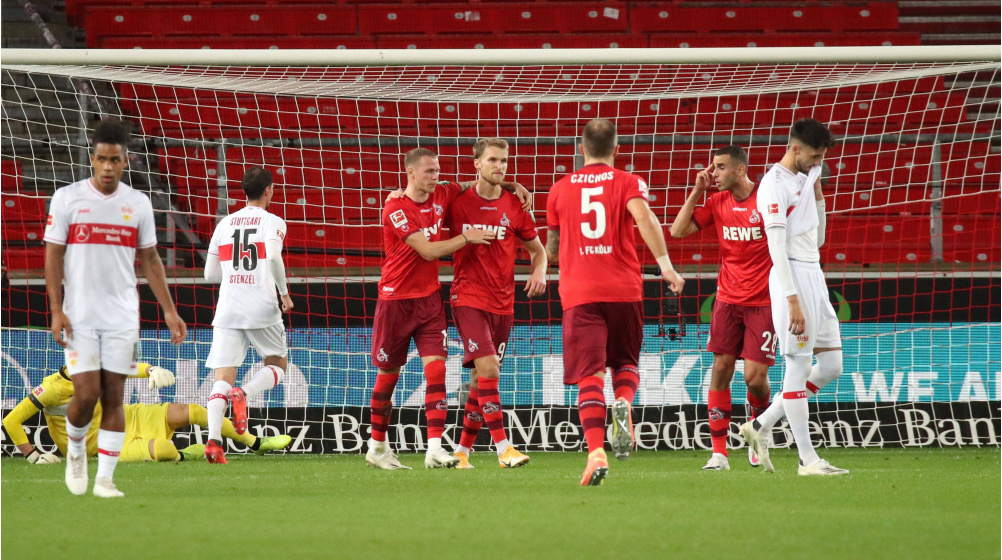 Mangala-Treffer nach 24 Sekunden: Köln kontert Blitzstart vom VfB und holt 2. Remis in Folge