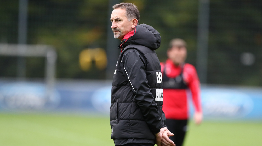 Kehrtwende beim 1. FC Köln: Beierlorzer erhält weitere Chance auf Trainerbank