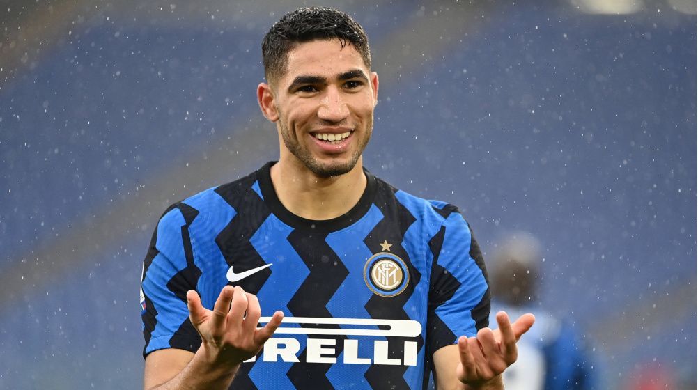 Inter: Arsenal and Chelsea want Achraf Hakimi - 4th top division in young career?