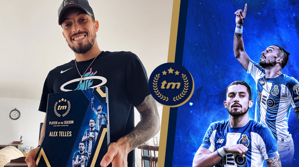 Porto’s Telles wins Transfermarkt's Liga NOS player of the season award - Parallels to Man United’s Fernandes