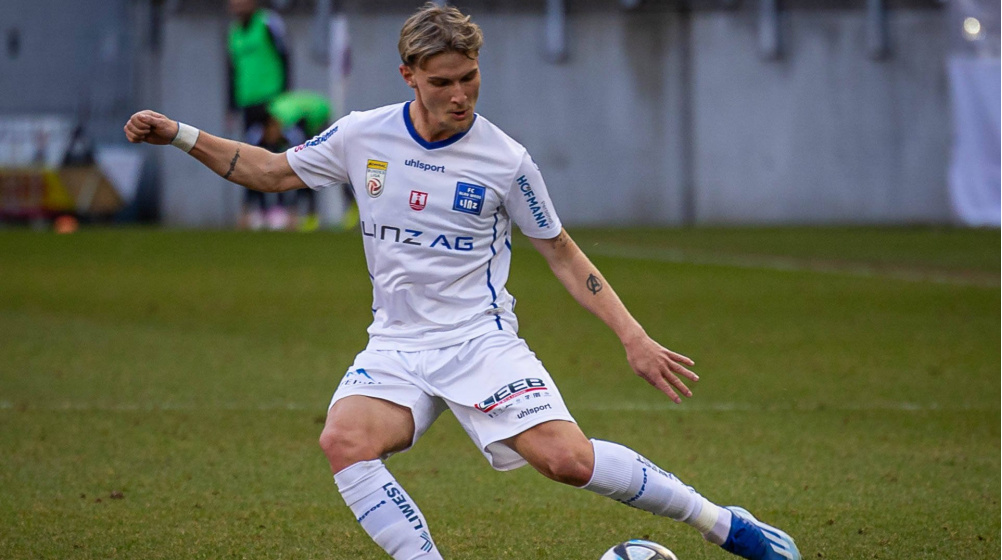 Bis 2026: Blau-Weiß Linz verlängert mit Alexander Briedl