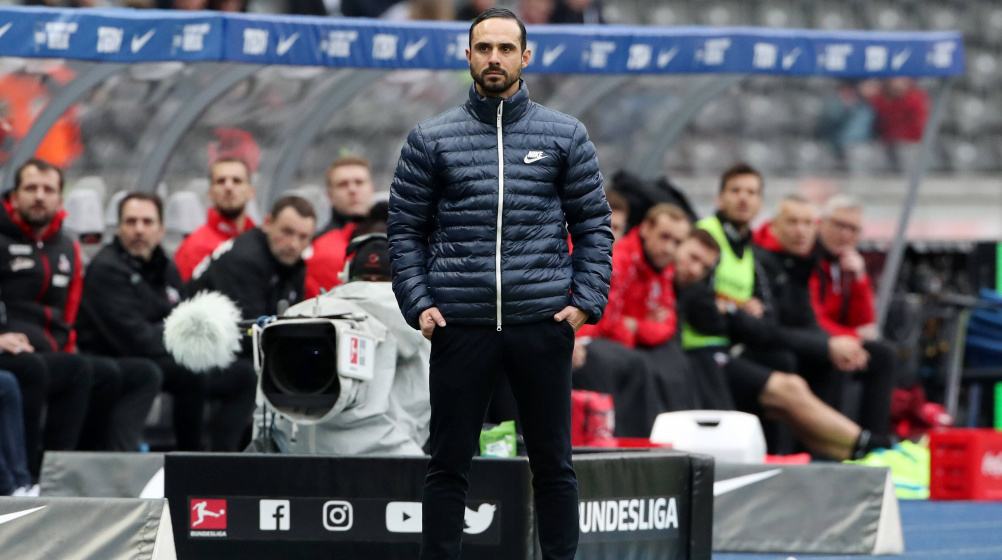 Hertha BSC-Trainer Nouri fürchtet nicht um Job: „An einem Strang ziehen“