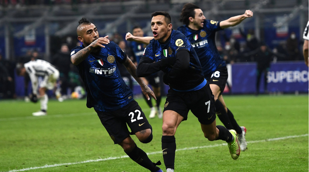 Inter gewinnt Supercoppa gegen Juventus: Sánchez trifft in 121. Minute