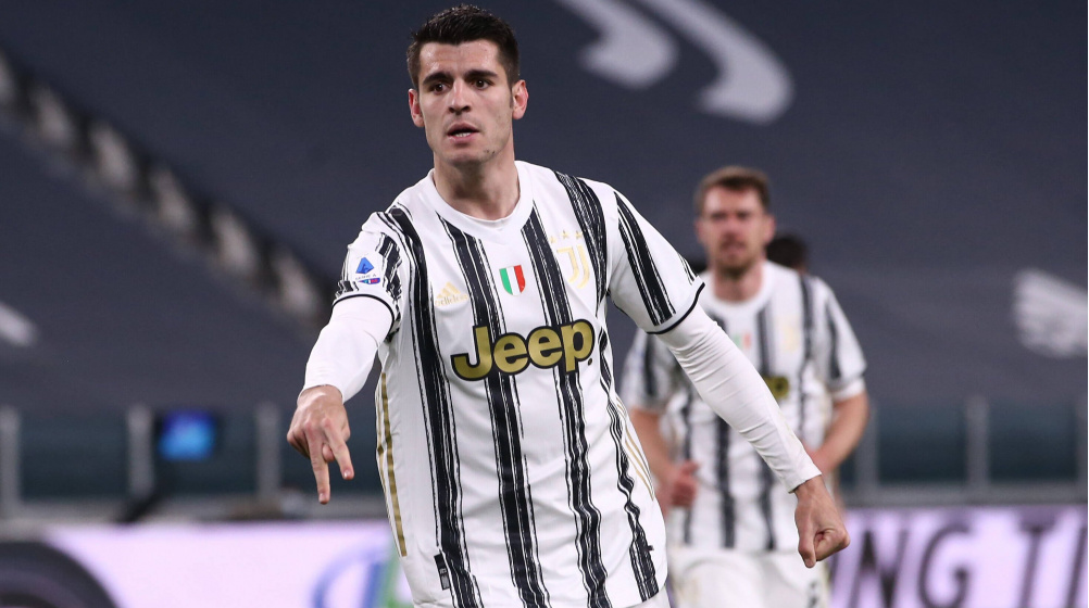 Juventus loan extended: Atlético forward Morata to stay in Italy