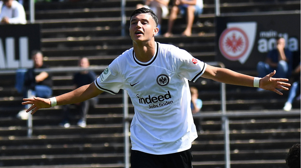 Eintracht Frankfurt bindet U-Nationalspieler Anas Alaoui langfristig