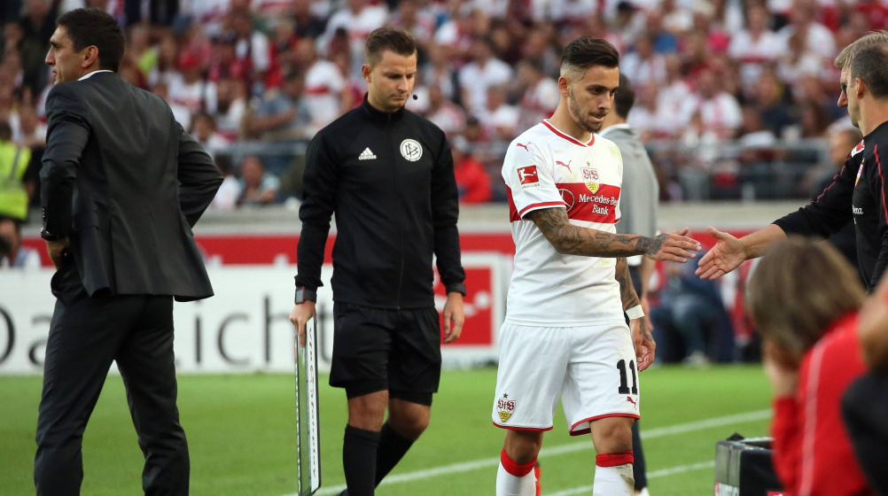 VfB-Stürmer Donis über Auswechslung gegen die Bayern: „Es war unfair“