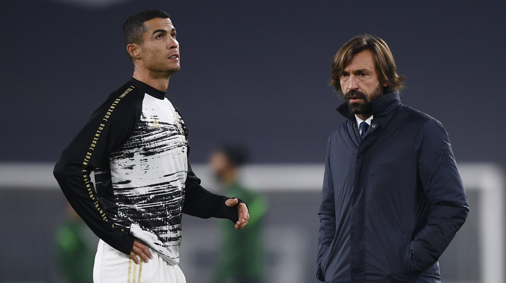 Pirlo wil dat Juventus minder afhankelijk wordt van Ronaldo
