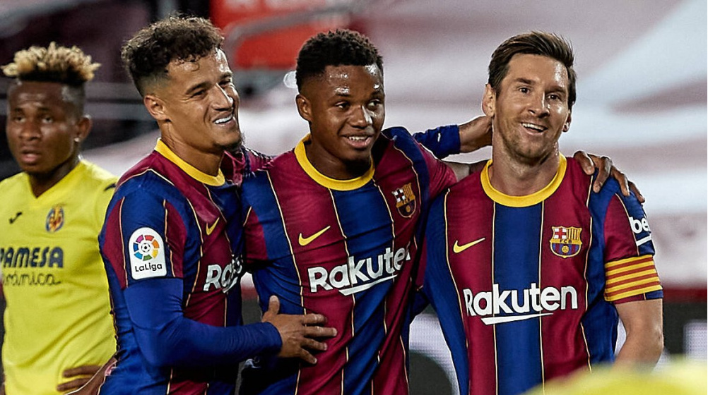 FC Barcelona feiert Schützenfest – 4:0 gegen Villarreal schon zur Halbzeit