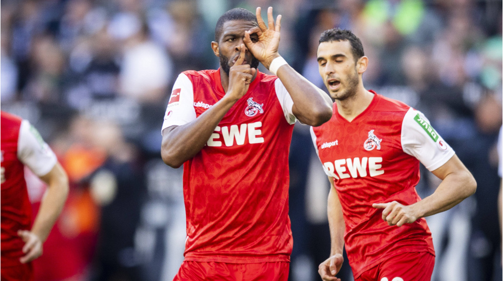 1. FC Köln: Torjäger Anthony Modeste deutet Abschied an