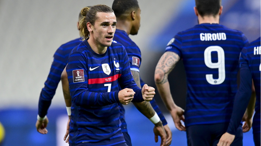 35. Treffer für Frankreich: Griezmann überholt Trezeguet – „Habe mehr zu geben“