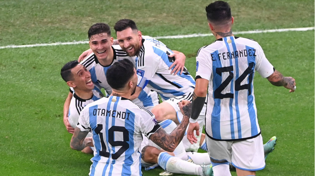 FIFA Men’s World Rankings: Argentina second - Croatia move into top 10