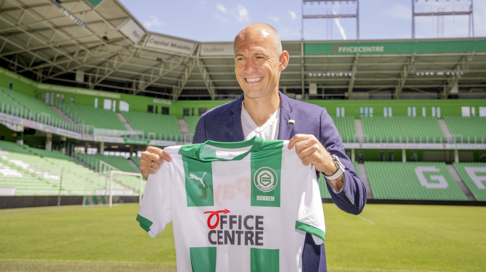 FC Groningen hoopt ook volgend jaar op Robben: 'Zeggen contract niet op'
