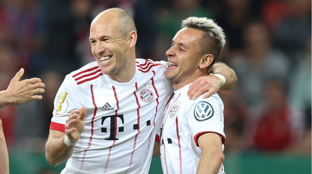 Bayern Munique prolonga contratos dos 'veteranos' Robben e Rafinha