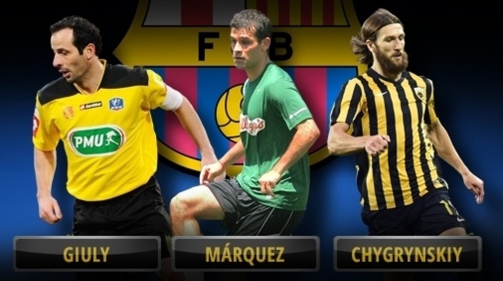 FC Barcelona: Was wurde aus Giuly, Chygrynskiy und Márquez?