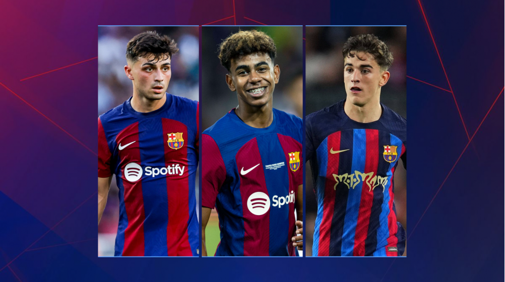 Pedri, Gavi, Balde and now Yamal - Xavi's new generation of Barcelona stars 
