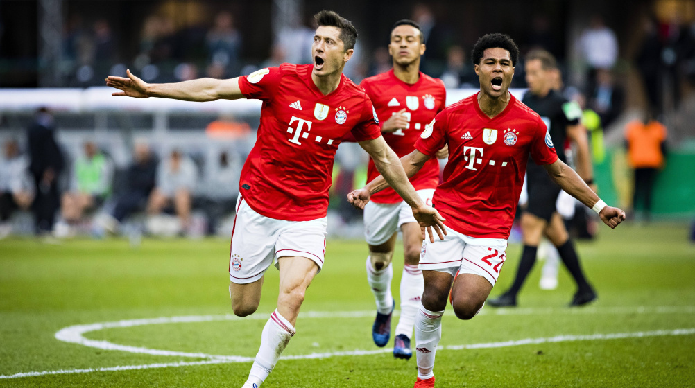 Puchar Niemiec - dwa gole Lewandowskiego, triumf Bayernu