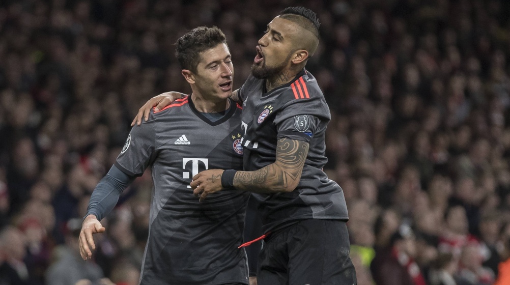 Bayern e Real Madrid repetem 'massacres' a caminho dos quartos de final