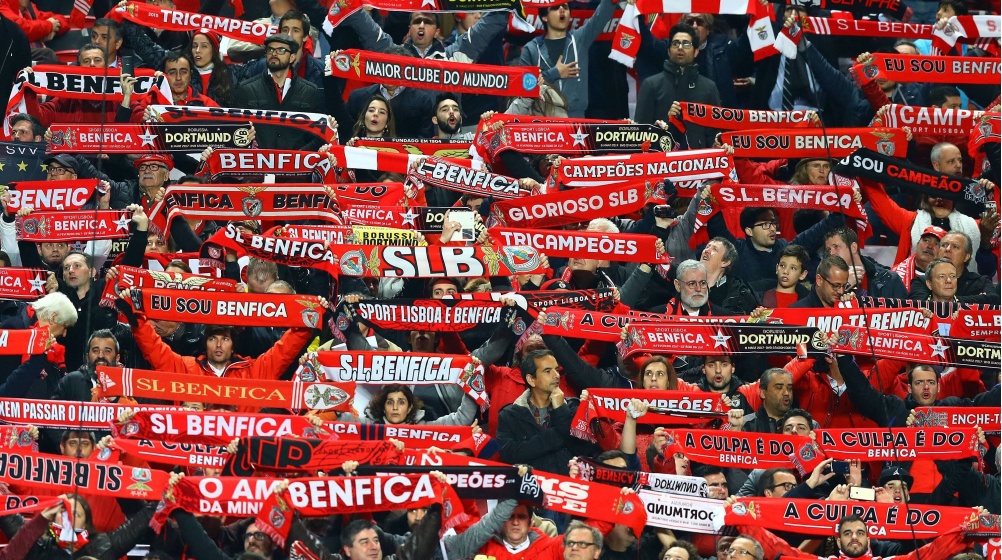 Benfica foi o campeão na Europa com mais lucro