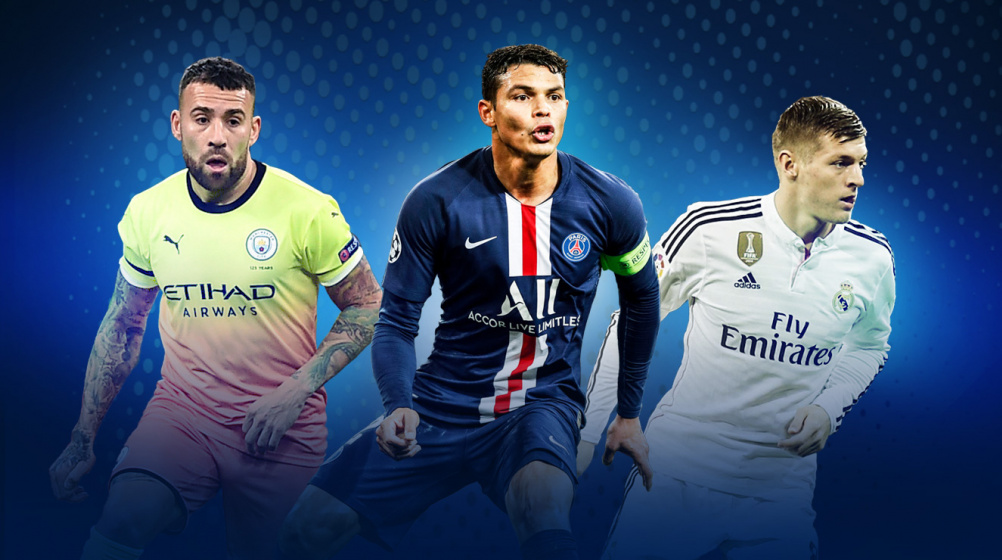 Pass completion rates: Otamendi best in Premier League with 92.4% -PSG dominate top 20