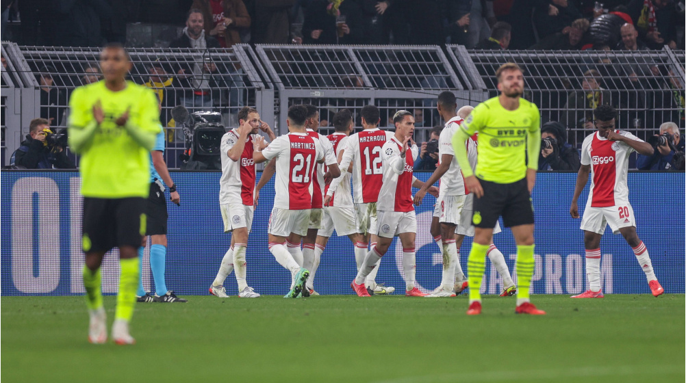 Ajax beim BVB eiskalt – RB Leipzig mit spätem Punkt gegen PSG ausgeschieden