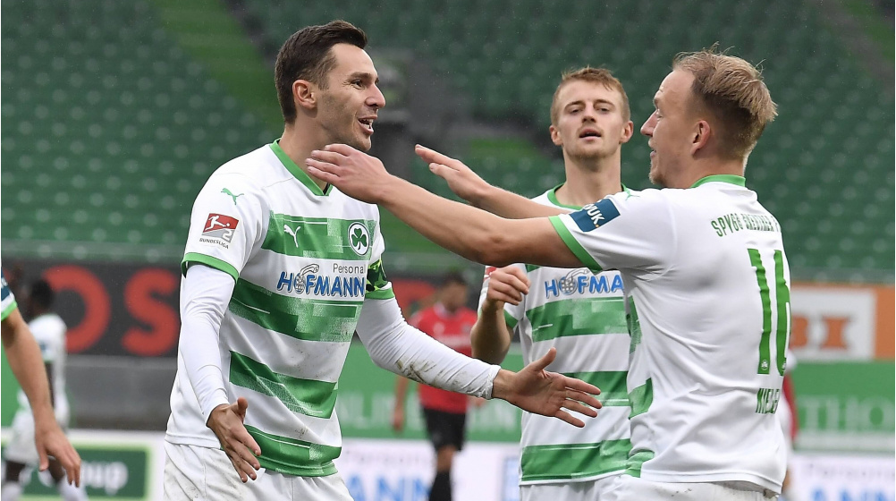 Fürth schießt Hannover ab, Bochum erster HSV-Verfolger, Darmstadt mit Last-Minute-Sieg