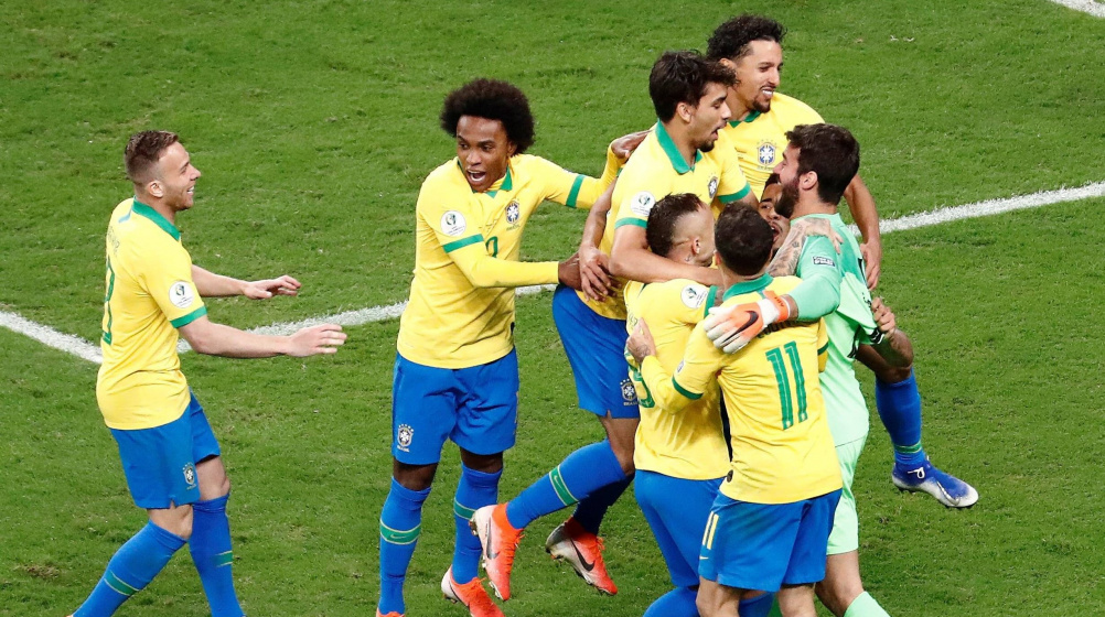 Alisson & Jesus behalten die Nerven: Brasilien erstmals seit 2007 im Copa-Halbfinale