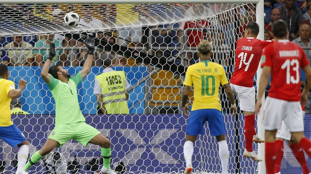 Brasil estreia-se com empate frente à Suíça