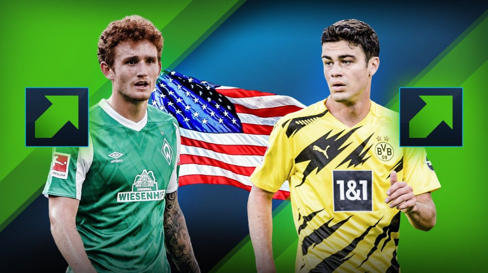 Reyna & Sargent on the up - BVB star now second most valuable USMNT player