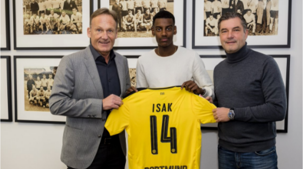 Dortmund İsveçli golcü Isak'ı kadrosuna kattı