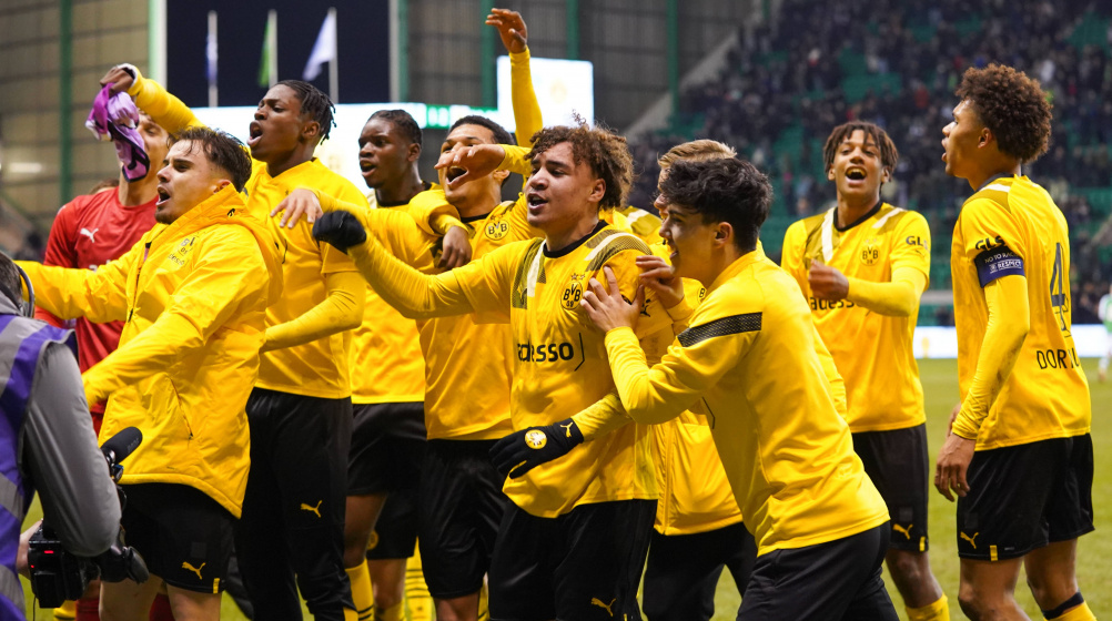 Youth League: BVB-Talente erreichen dank Joker Blank das Achtelfinale