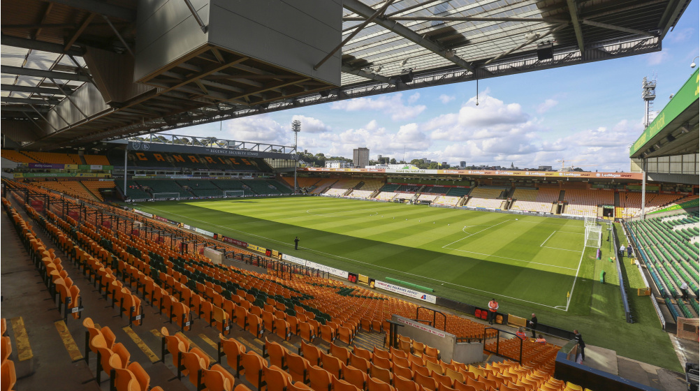 Norwich player’s positive coronavirus test now showing a negative result