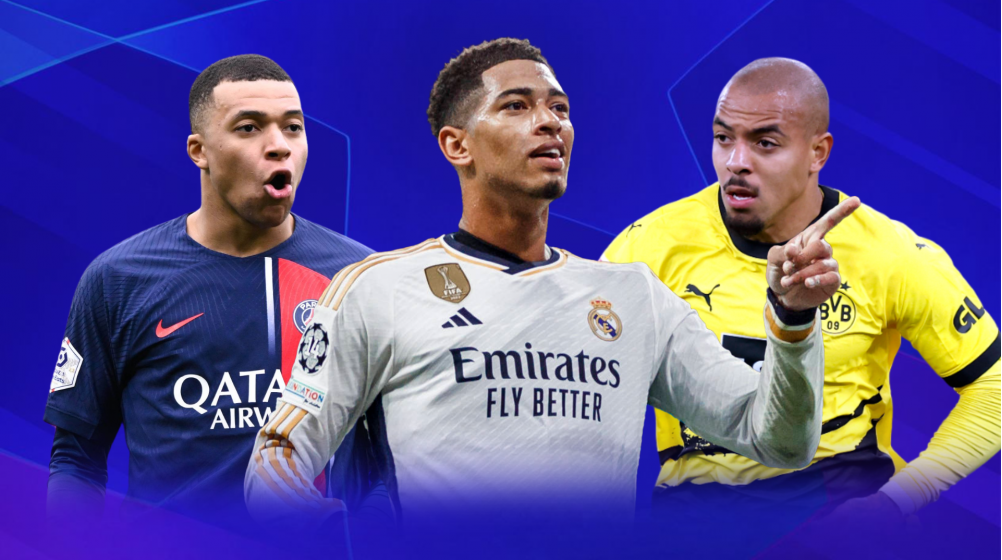 Jude Bellingham, Kylian Mbappé & Co - The most valuable players for the Champions League's last 8 teams