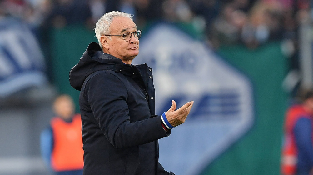 Serie A: Trainer Ranieri verlässt Sampdoria Genua - Keine Verlängerung