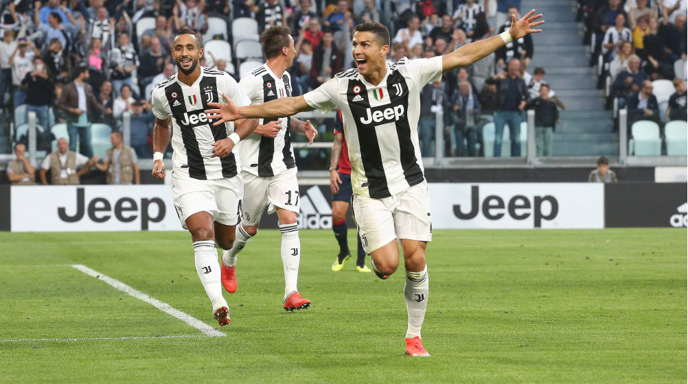 Liga włoska - wygrana Juventusu bez Szczęsnego, Ronaldo zrównał się z Piątkiem